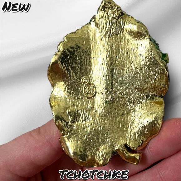 New NIB Vintage Double Frog Trinket Box Collectible – Tchotchke in Gift Box - Picture 5 of 9